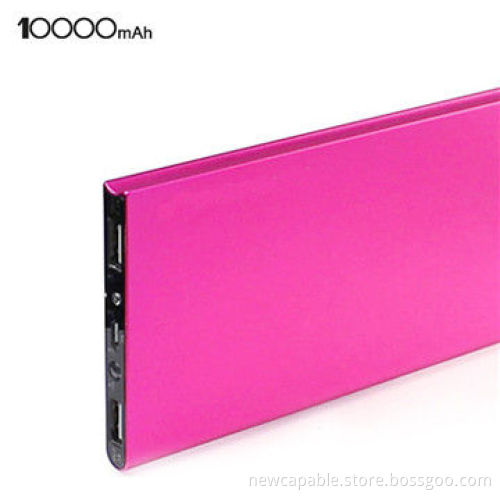8600mAh Stainless Material Power Bank